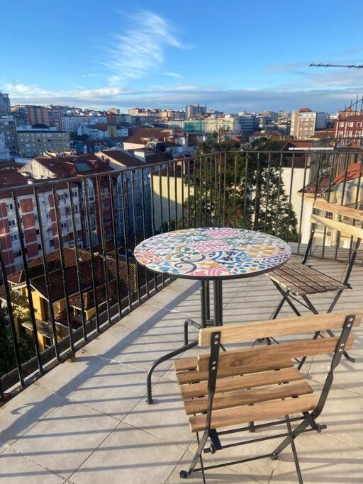 Апартаменти Acogedor Loft Con Vistas A La Ciudad Сантандер Екстер'єр фото