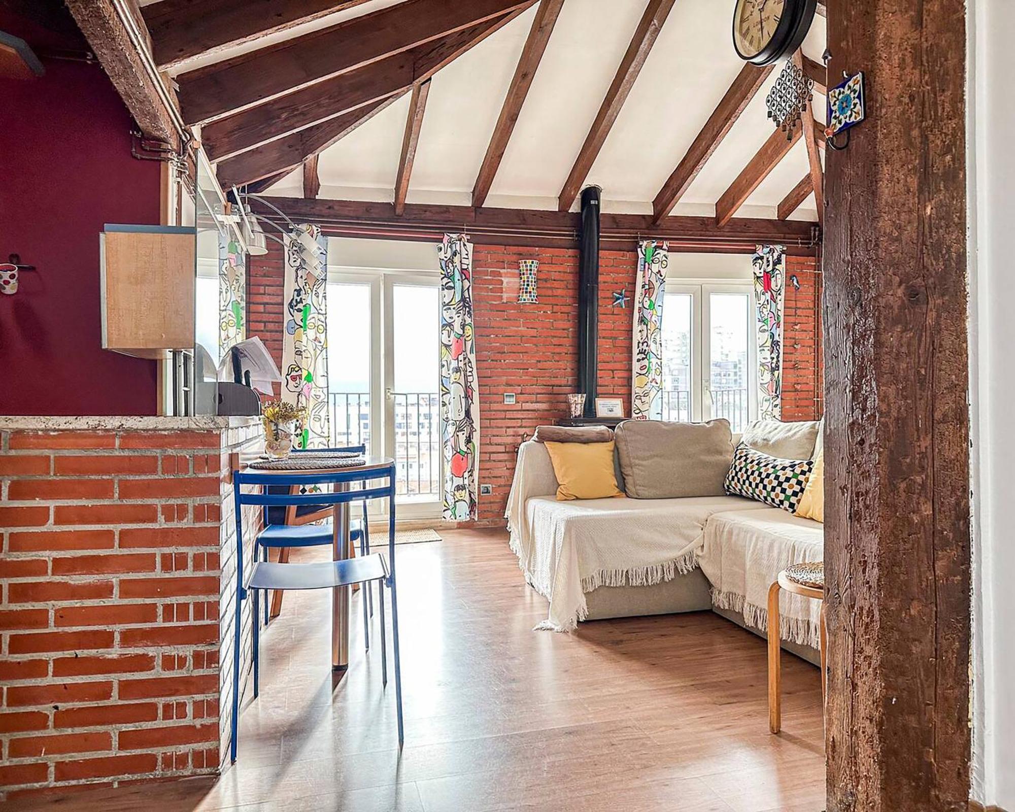 Апартаменти Acogedor Loft Con Vistas A La Ciudad Сантандер Екстер'єр фото
