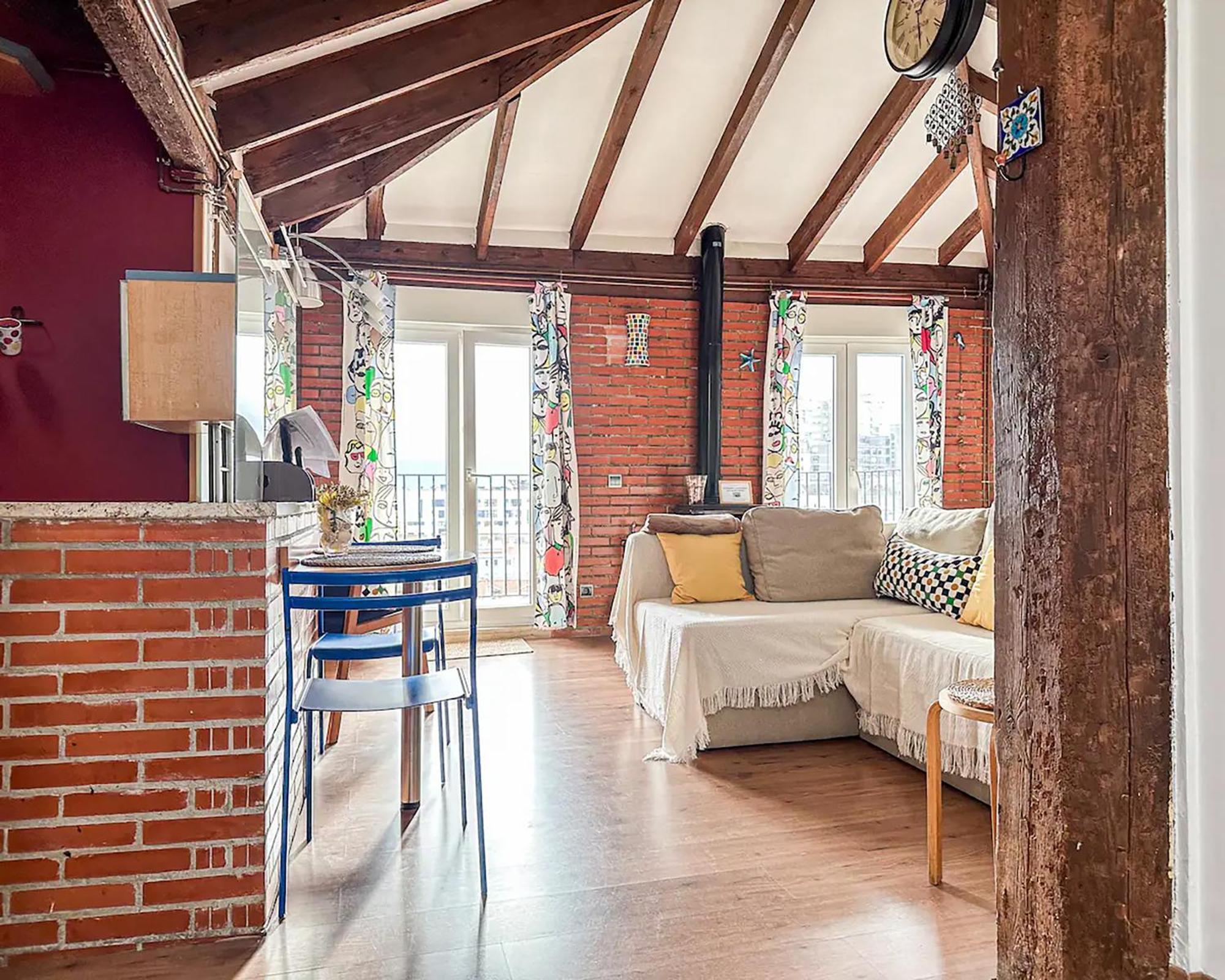 Апартаменти Acogedor Loft Con Vistas A La Ciudad Сантандер Екстер'єр фото